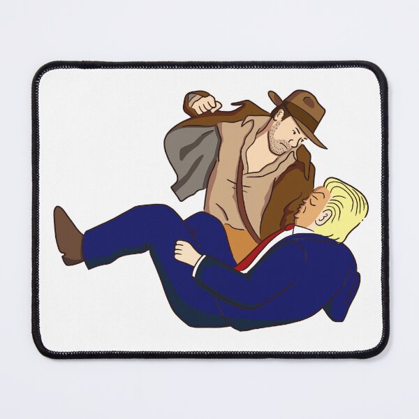 Item preview, Archaeologist vs. Blonde Politician designed and sold by AJ "The Maverick" Boulund.