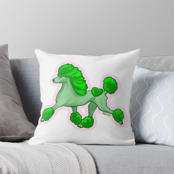 Aperçu de l'œuvre Caniche vert créée et vendue par Rhia4rt.
