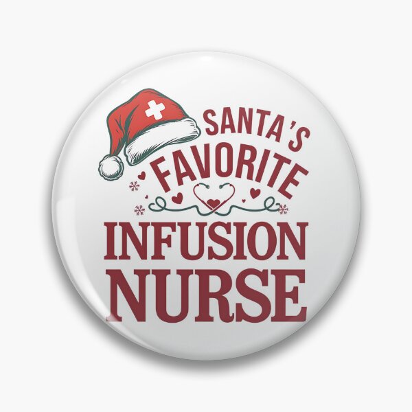 Item preview, Santa's Favorite Infusion Nurse designed and sold by Bliss Find And Design.