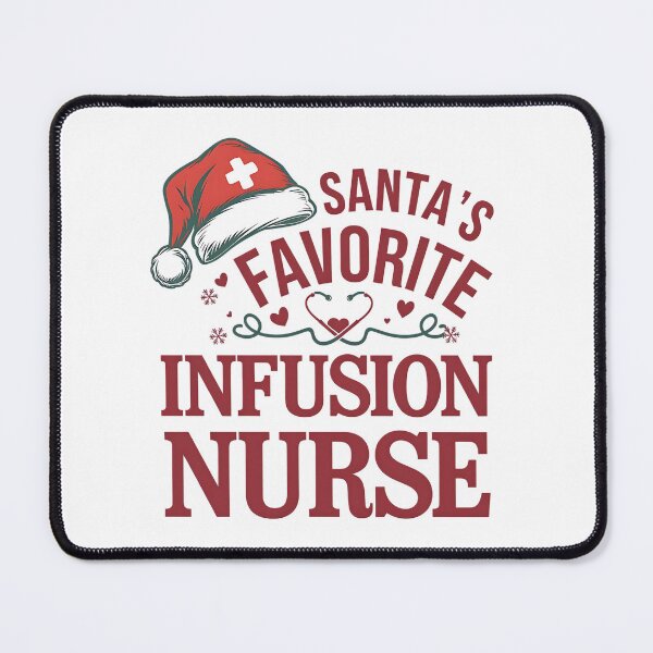 Item preview, Santa's Favorite Infusion Nurse designed and sold by Bliss Find And Design.