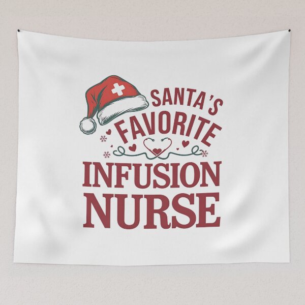 Item preview, Santa's Favorite Infusion Nurse designed and sold by Bliss Find And Design.
