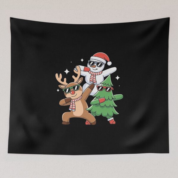Item preview, Christmas Dabbing Characters - Fun Reindeer, Snowman, and Tree designed and sold by love3617.