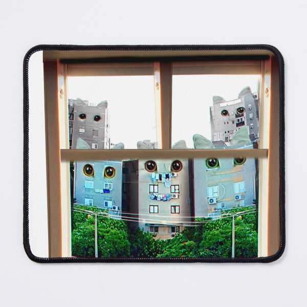 Item preview, Peeping Cats designed and sold by artiom1q2w.