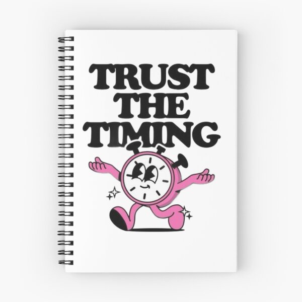 Item preview, trust the timing clock designed and sold by indie cottage.