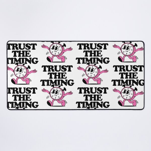 Item preview, trust the timing clock designed and sold by indie cottage.