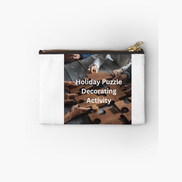 Item preview, Holiday Puzzle Decorating Activity designed and sold by CUTESTUFFnow.