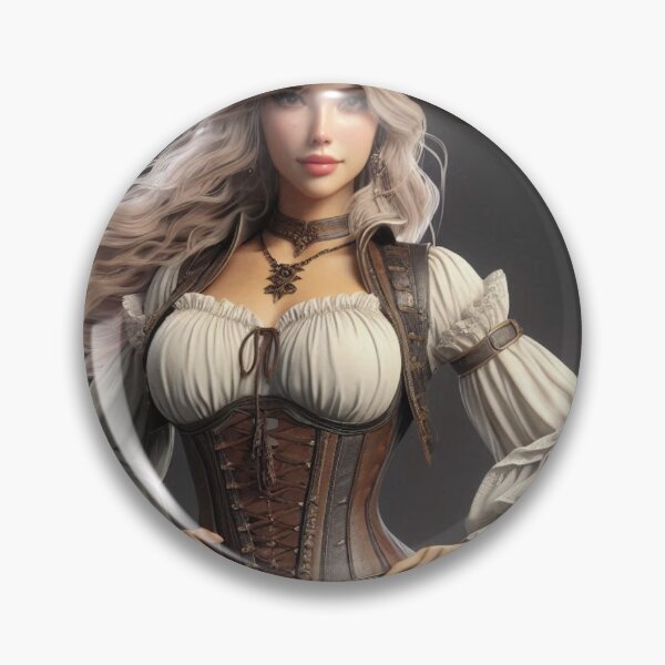 Item preview, Blonde pirate queen designed and sold by Outlandishrob.