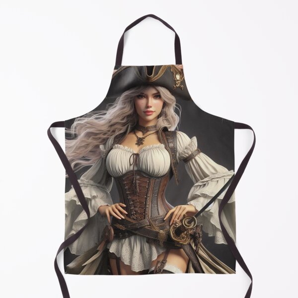 Item preview, Blonde pirate queen designed and sold by Outlandishrob.