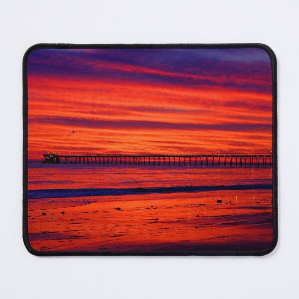 Item preview, Fiery Sunset at Haskell's Beach designed and sold by Cathy L. Gregg.