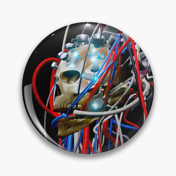 Item preview, Wired Skull designed and sold by NicholasGalarza.