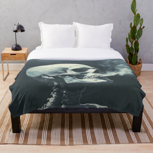 Aperçu de l'œuvre L'inspiration squelettique de Van Gogh créée et vendue par Quirkyaesthetics.