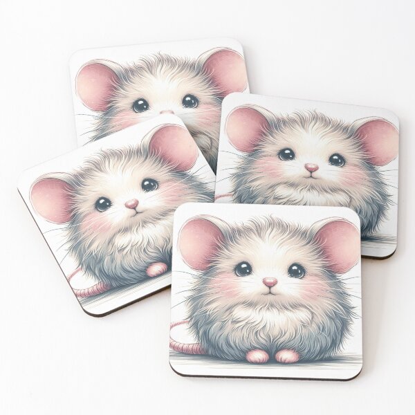 Item preview, sweet fluffy little mouse designed and sold by nicnacc.