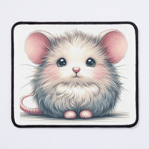 Item preview, sweet fluffy little mouse designed and sold by nicnacc.