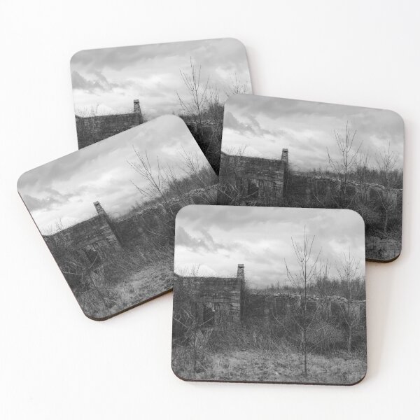 Item preview, Ruins of the Barber Paper Mill, Ontario BW designed and sold by jrtwynam.