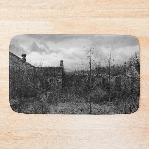 Item preview, Ruins of the Barber Paper Mill, Ontario BW designed and sold by jrtwynam.