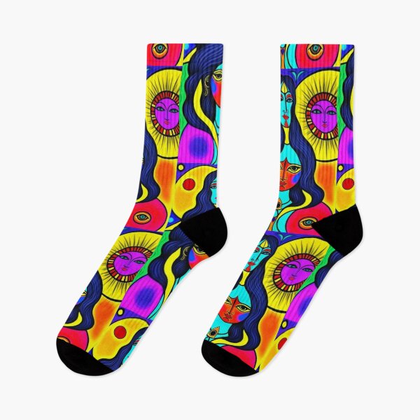 Item preview, Abstract Hippy Sun Art  designed and sold by TheDarkWardrobe.