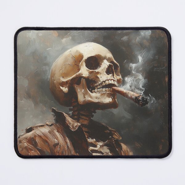 Artikelvorschau, Van Goghs Skelett-Inspiration entworfen und verkauft von Quirkyaesthetics.