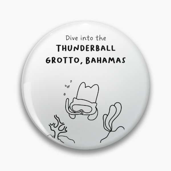 Item preview, Dive into Thunderball Grotto, Bahamas – A Hidden Underwater Cave designed and sold by RM-Journey.
