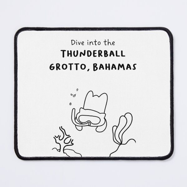Item preview, Dive into Thunderball Grotto, Bahamas – A Hidden Underwater Cave designed and sold by RM-Journey.