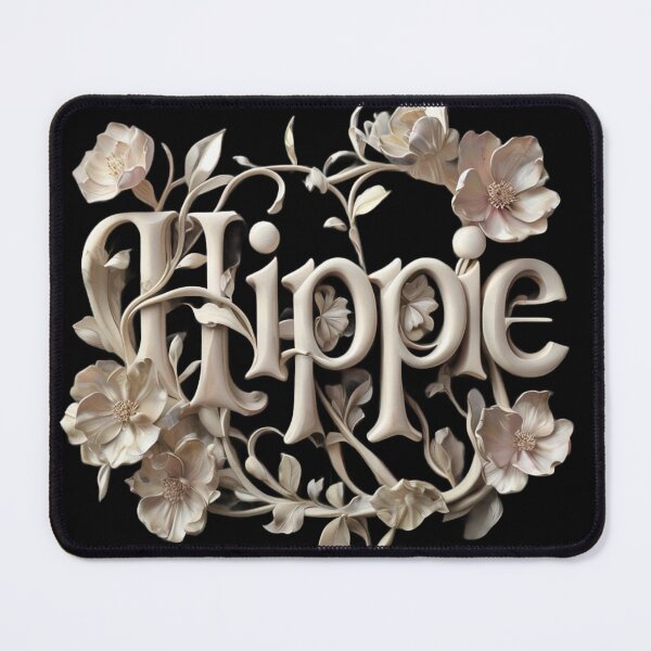Item preview, Floral Hippie Carving  designed and sold by artenvironments.