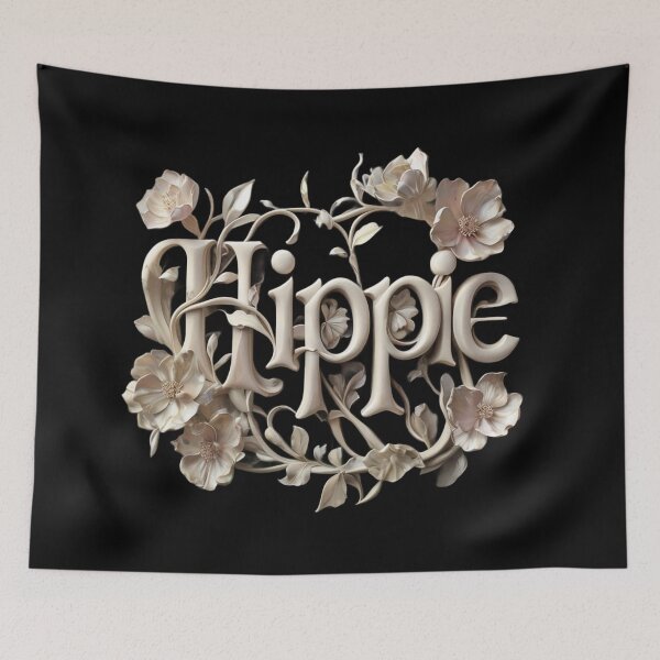 Item preview, Floral Hippie Carving  designed and sold by artenvironments.