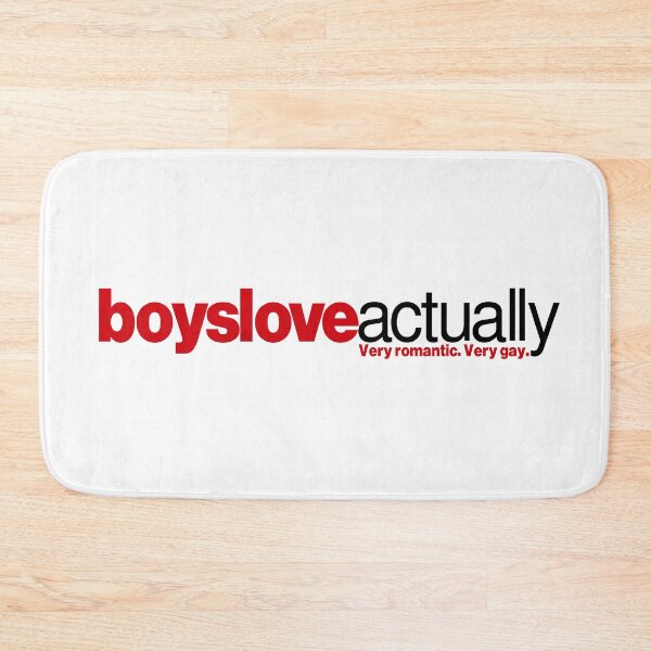 Item preview, Boys Love Actually designed and sold by Global Rainbow Engineers.