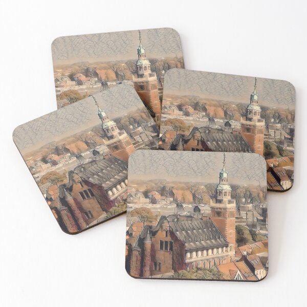 Item preview, Town Hall and Port of Leer, East Frisia designed and sold by sid1802.