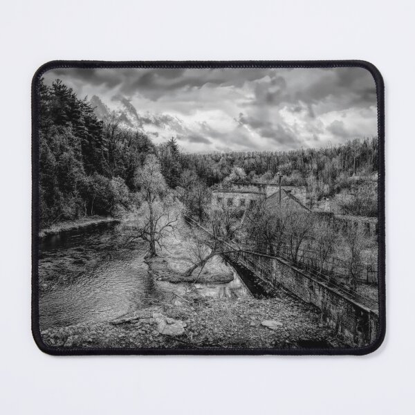 Item preview, Ruins of the Barber Paper Mill, Ontario 2 BW designed and sold by jrtwynam.