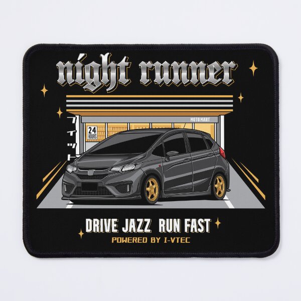 Item preview, Jazz Fit RS Vtec (Black) designed and sold by pjrstudio.