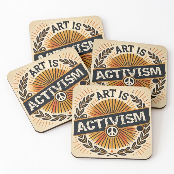 Item preview, Art is Activism designed and sold by RetroPop23.