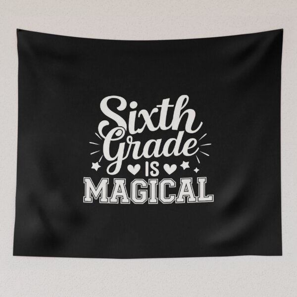Item preview, Sixth Grade is Magical - A Year Full of Wonder designed and sold by love3617.