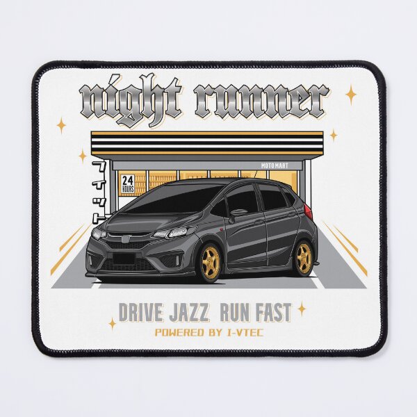 Item preview, Jazz Fit RS Vtec (Black for white shirt) designed and sold by pjrstudio.