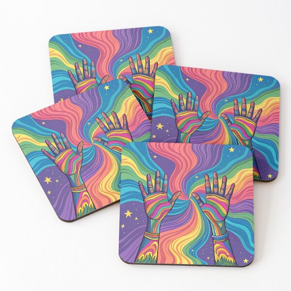 Item preview, Psychedelic party  - hands up! designed and sold by AhArtMe.
