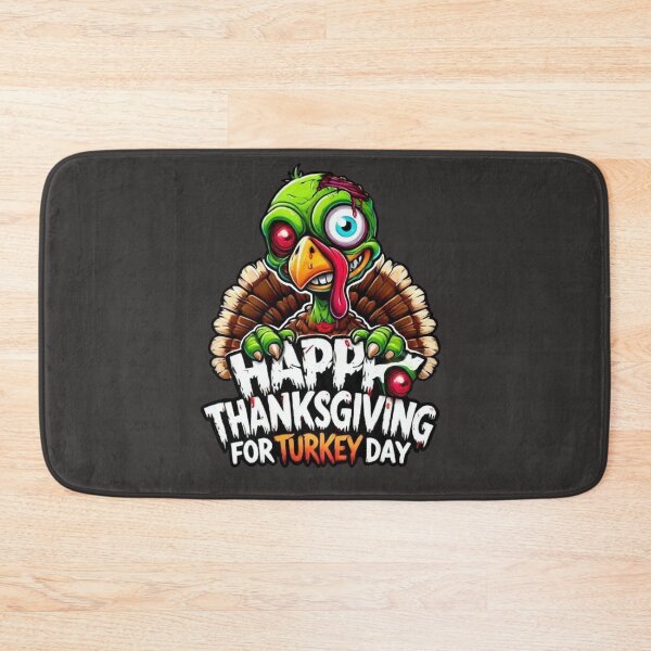 Item preview, Zombie Turkey Thanksgiving Artwork - Fun Cartoon Design designed and sold by Thaivi Design.