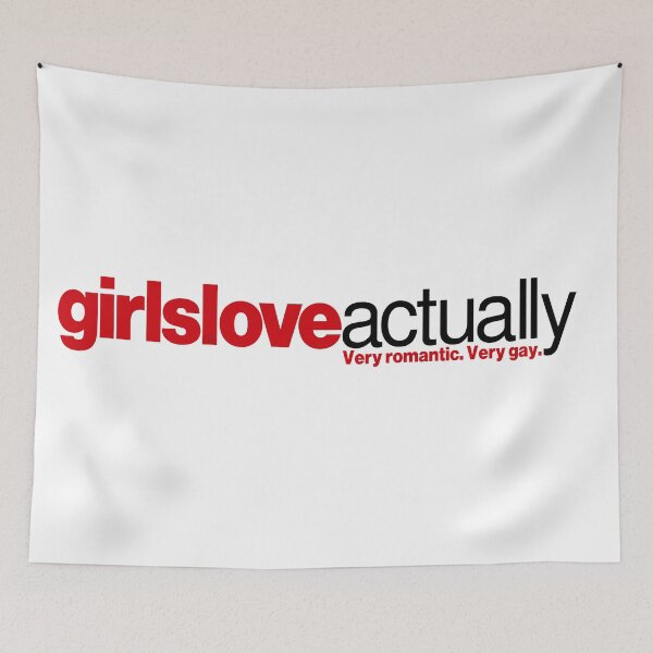 Item preview, Girls Love Actually designed and sold by Global Rainbow Engineers.