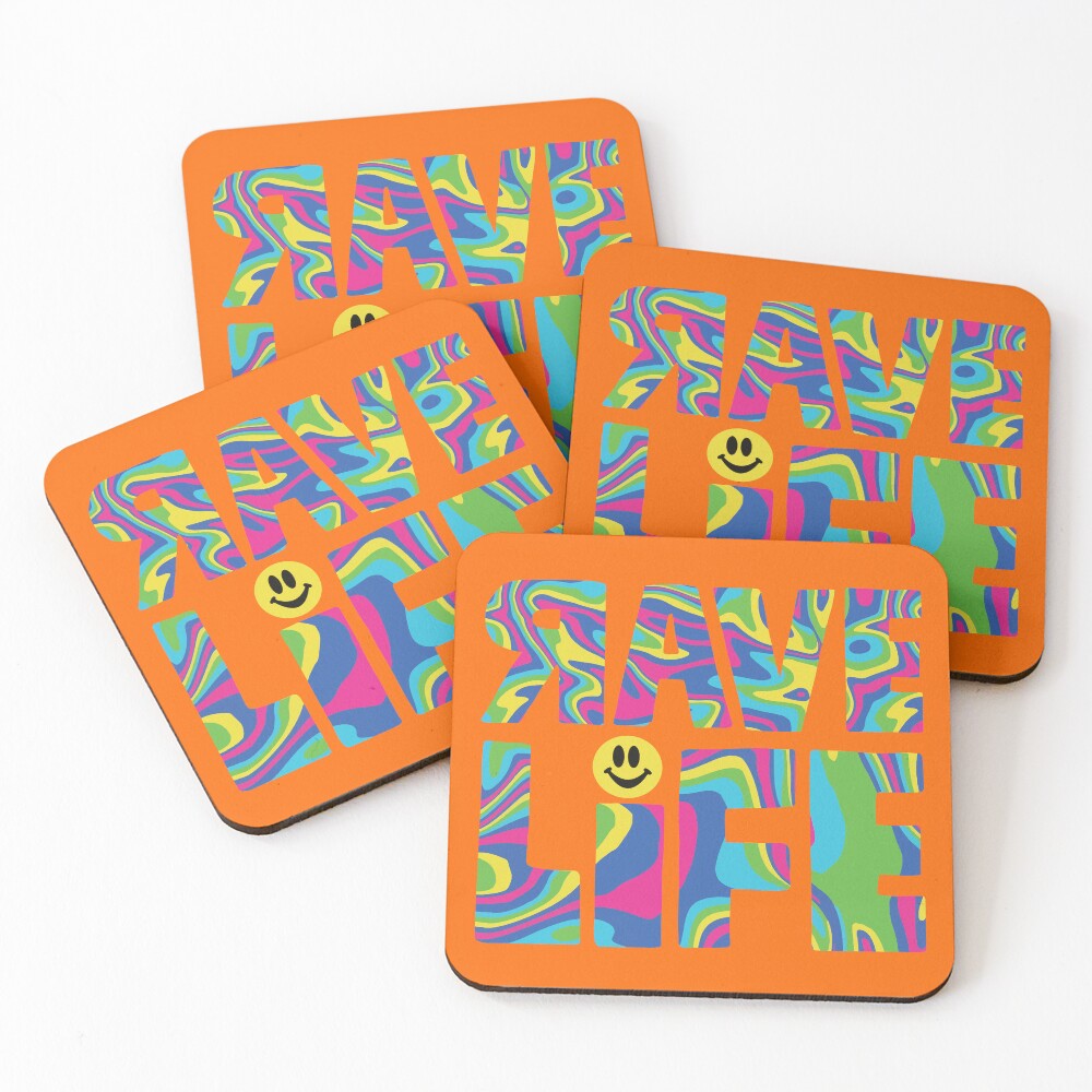 Item preview, Coasters (Set of 4) designed and sold by ColorZoo.