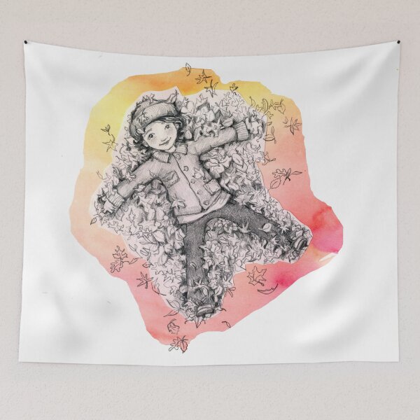 Item preview, Fall Leaf Angel designed and sold by Amy Preveza.