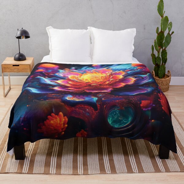 Item preview, A Flowers melting and warping in strange, dreamlike forms design. designed and sold by HEMRO.