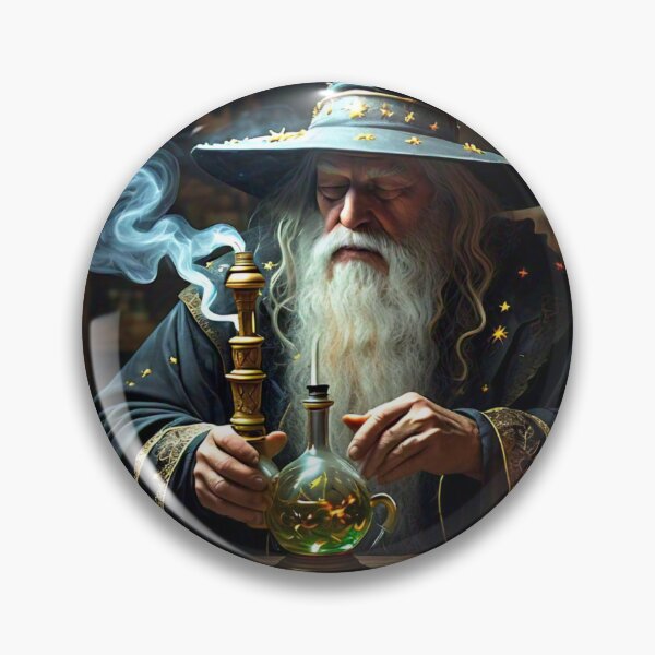 Item preview, Wizard Smoking a Bong I designed and sold by RFox5323.