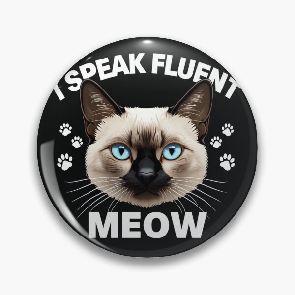 Item preview, Speak Fluent Meow  designed and sold by Aisha  Hamza.
