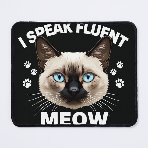 Item preview, Speak Fluent Meow  designed and sold by Aisha  Hamza.