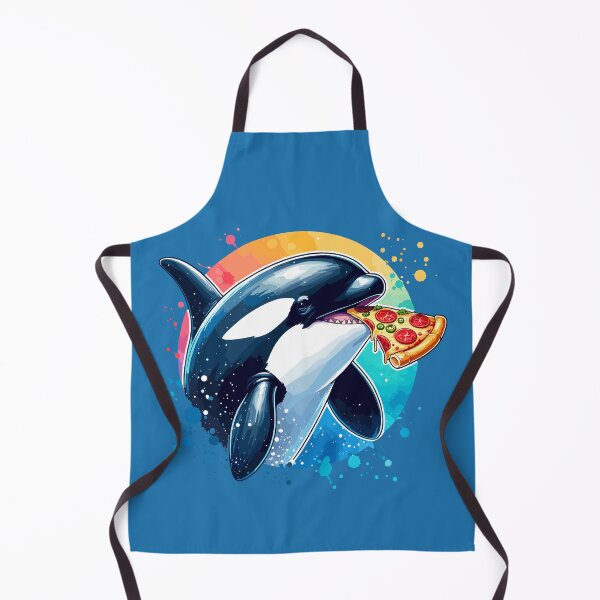 Item preview, Orca Eating Pizza Funny designed and sold by RayCrimson.