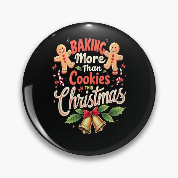 Item preview, Baking More Than Cookies This Year Christmas Baker Pregnancy designed and sold by Artsy Aura ⭐⭐⭐⭐⭐  .