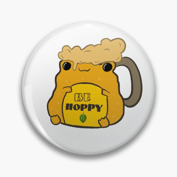Item preview, Be Hoppy  designed and sold by BookwormBaubles.