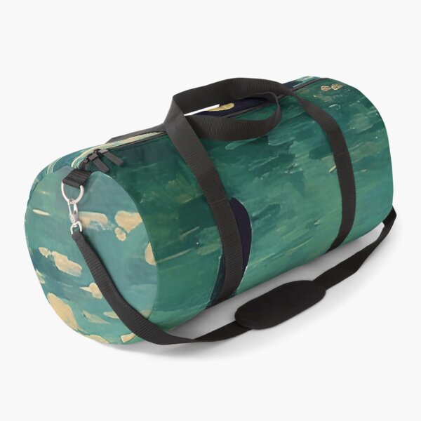 Artikelvorschau, Schwarze Katze schwimmt Monet Inspiration entworfen und verkauft von Quirkyaesthetics.