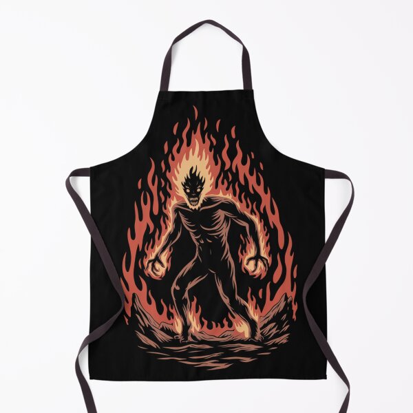 Item preview, Scary Fiery Spirit - blazing flames designed and sold by Creomix.