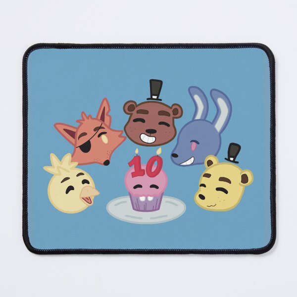Item preview, 10 years of FNAF designed and sold by CottonAgni.