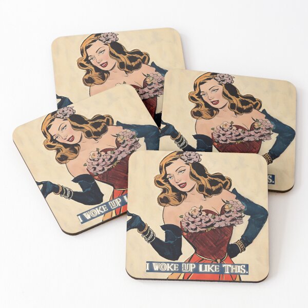Item preview, Retro Glam Comic Art - "I Woke Up Like This" designed and sold by gleefulme.