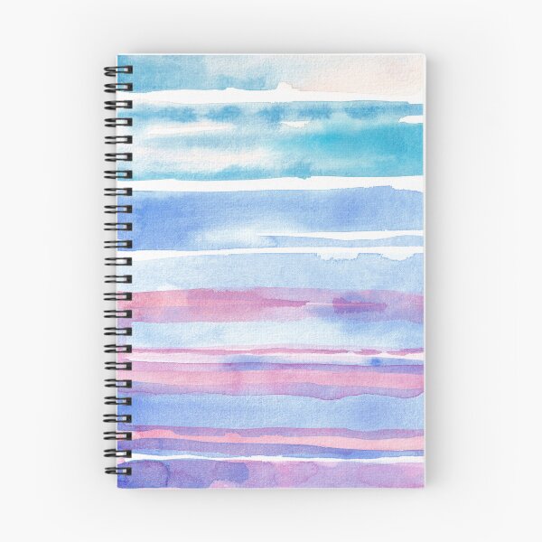Item preview, Watercolour abstract art_blue & magenta palette designed and sold by ebozzastudio.