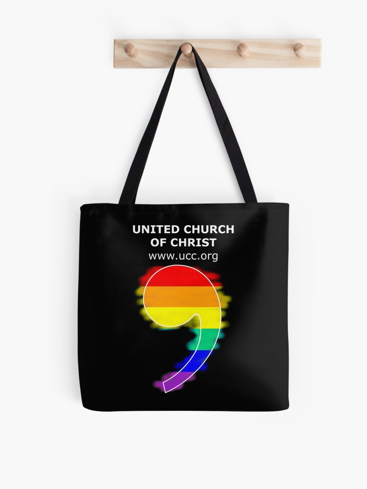 resident tote bag - classic logo - rainbow